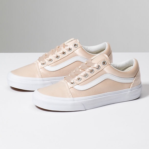 vans shoes rose gold